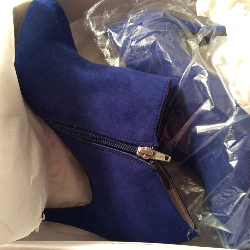 💖💟 💙Sexy Blue zip bootie💙❤